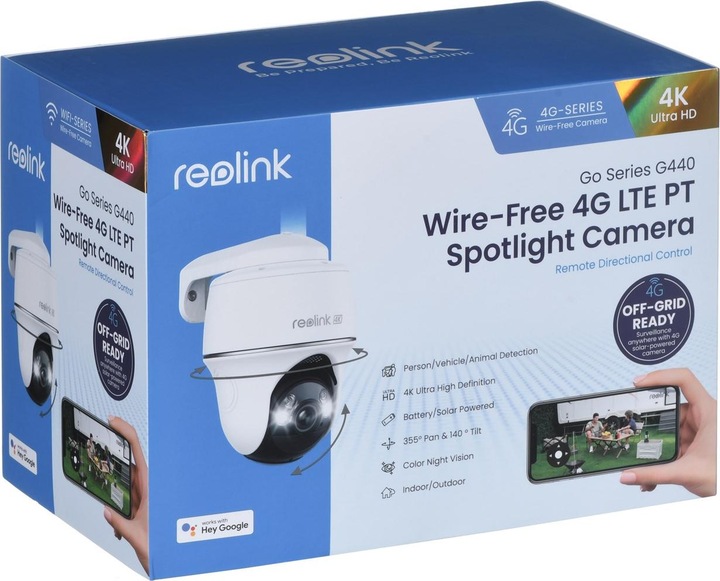 Actual product image Reolink Go Series G440-4K 8MP (3840 x 2160 pixels)