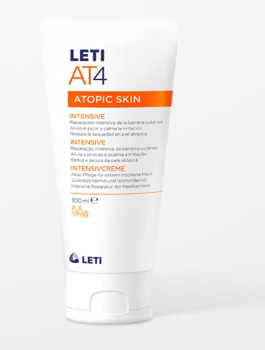 Actual product image Leti LETIAT4 Atopic Skin Intensive Cream, 100 ml Cream (100 ml)