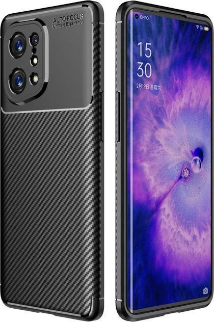 Immagine prodotto MU Style Serie Softcase in fibra di carbonio TPU (Oppo Find X5 Lite)