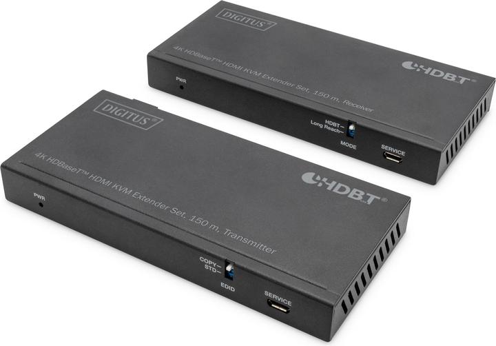 Digitus 4K HDBaseT™ HDMI KVM Extender Set, 150 m