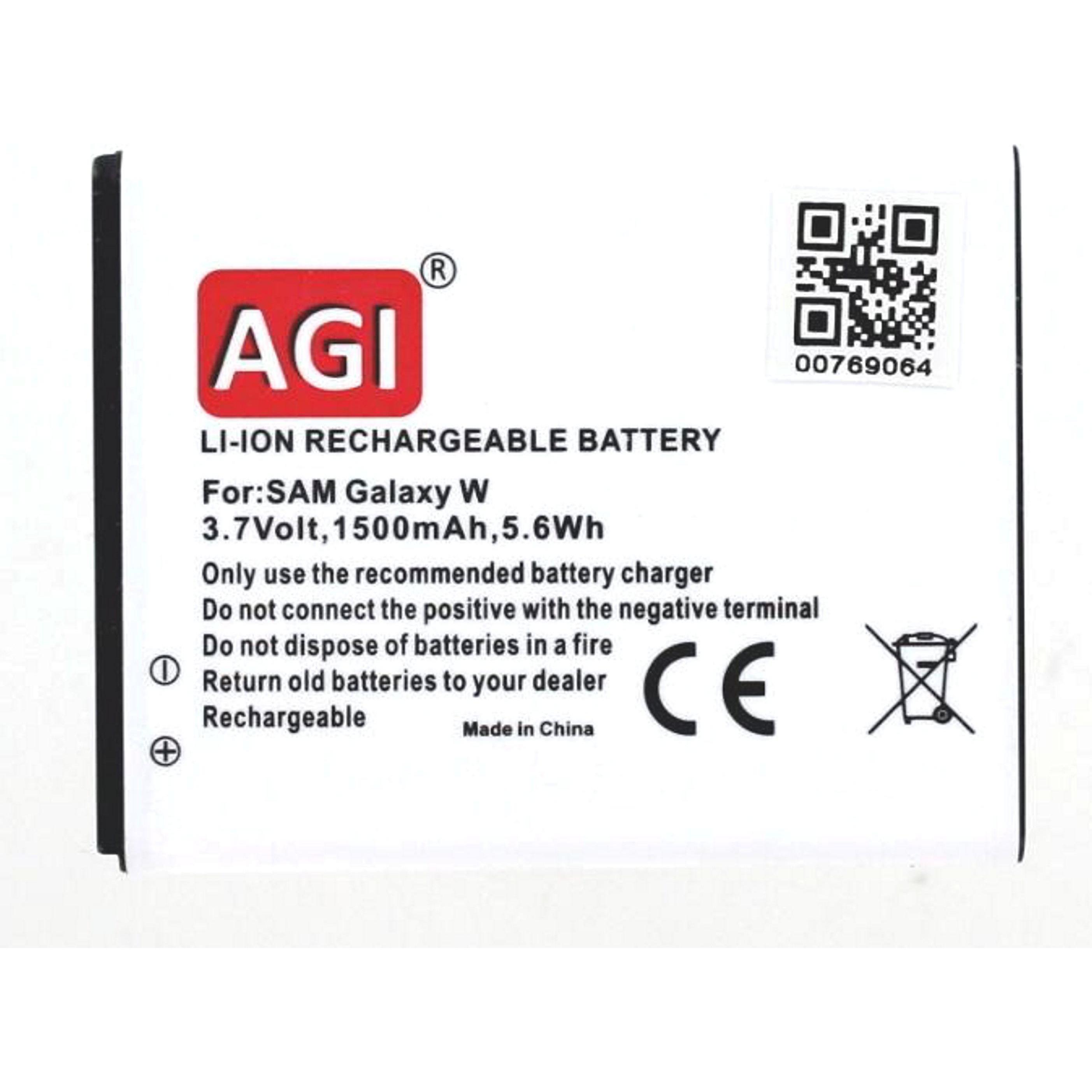 Thumbnail - AGI 87903 - Batterie/Akku - Schwarz - Lithium-Ion (Li-Ion) - 1450 mAh - 3,7 V - 59 m, Smartphone Akku
