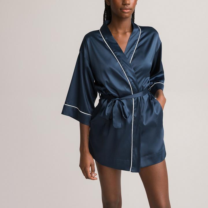 Immagine prodotto La Redoute Collections Kimono in raso con maniche a 3/4 (42)