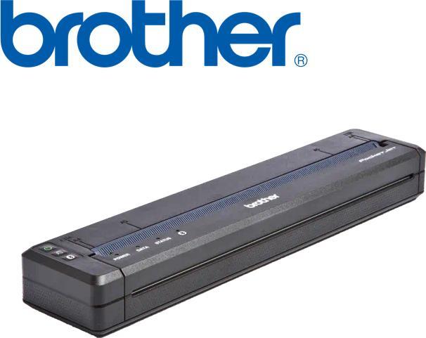 Actual product image Brother PJ-762 PocketJet (Thermal transfer, Black and white)