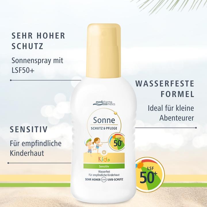 Produktbild Dr. Theiss Sonne Schutz+pfl Kids 50+, 200 ml SPR (Sonnencreme, SPF 50+, 200 ml)