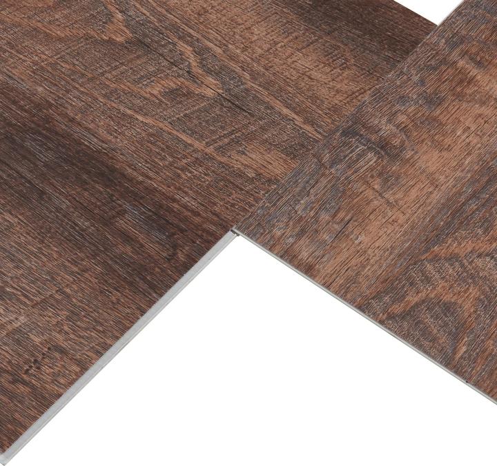 Actual product image neu.holz SPC Klickboden Okapirg 10 Dekordielen 2,196 m² Rustical Oak () (Vinyl floor, 2.20 m²)