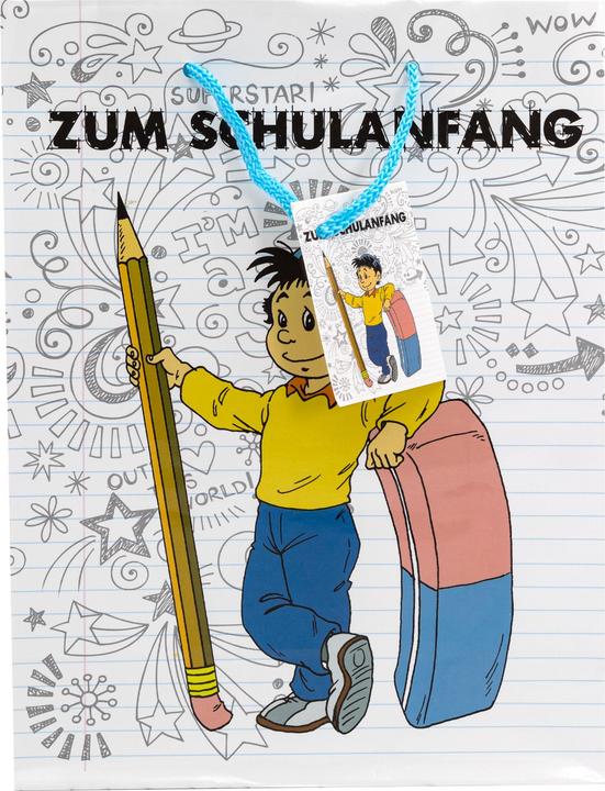 Produktbild Idena Lacktasche Schulan- fang sortiert 18x8x23cm (Geschenktüte, 1 x)