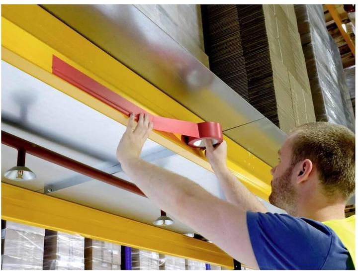 Produktbild Durable Markierungsband DURALINE® Basic 50/016 rot (50 mm)