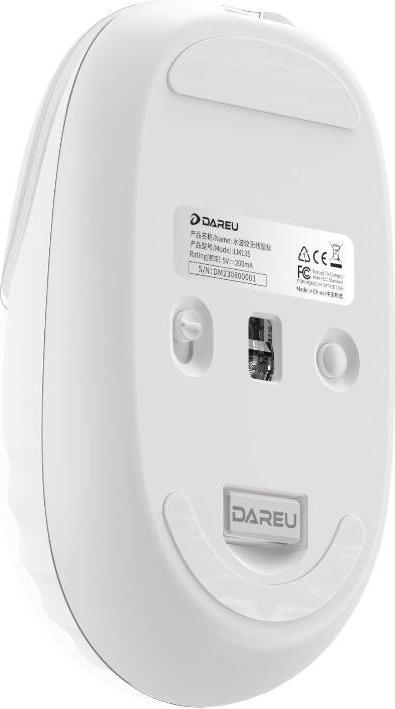 Produktbild Dareu LM135D Wireless Mouse White (Kabelgebunden)