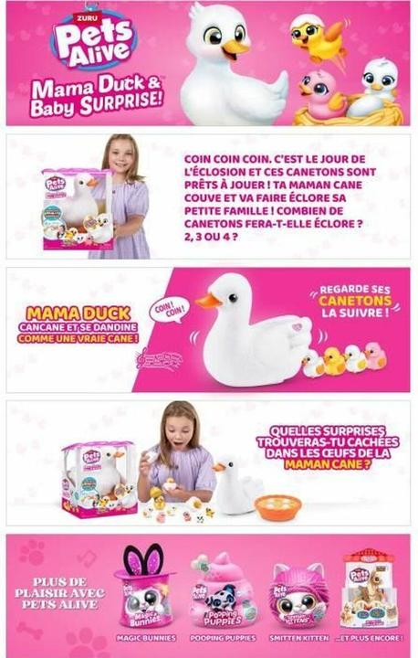 Actual product image Zuru Mama Duck (31 cm)