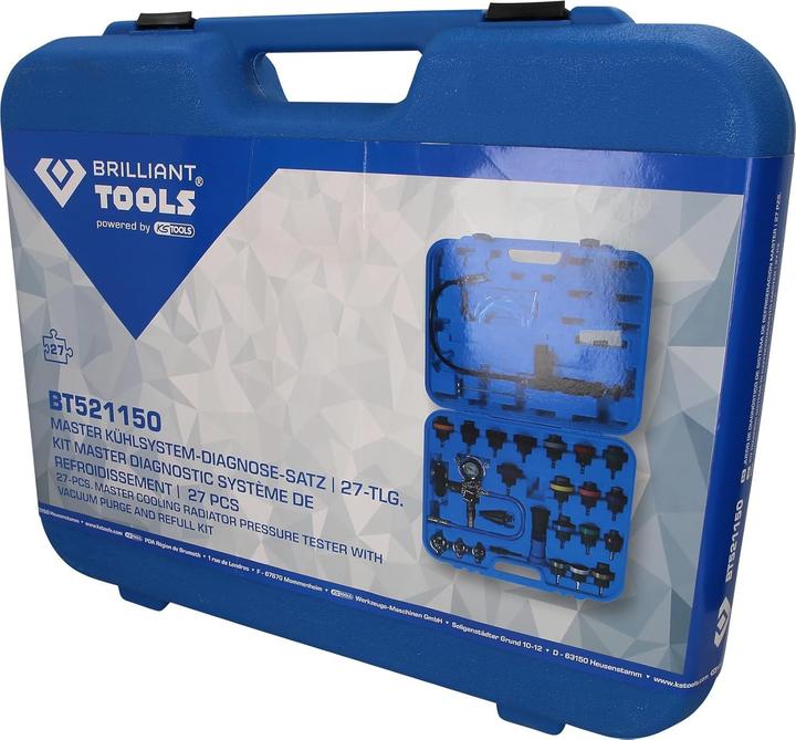 Actual product image Brilliant Tools Master Cooling System Diagnostic Kit