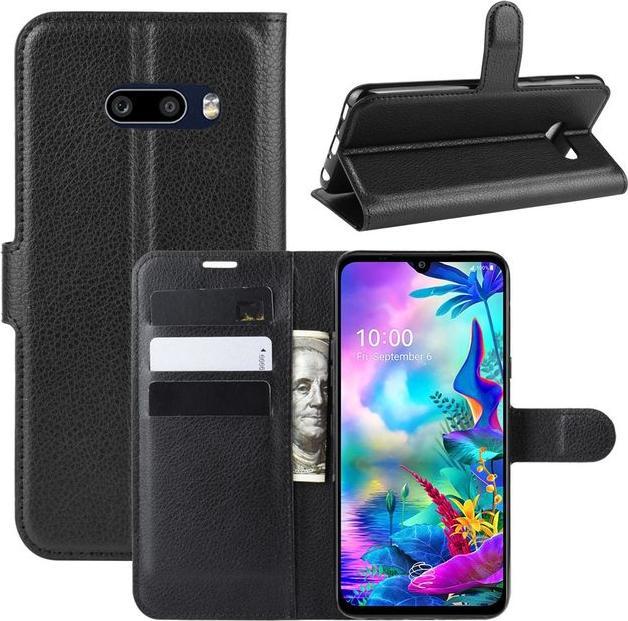 Actual product image MU Classic Litchi Leather Bookcover Series (G8X ThinQ)