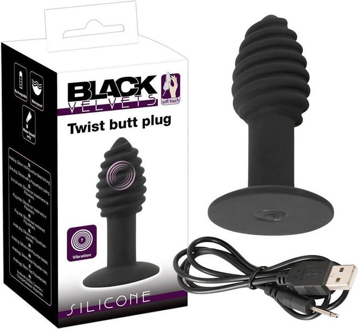 Produktbild Black Velvets Twist butt plug