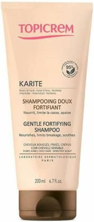 Topicrem Karite Gentle Fortifying Shampoo 200ml (200 ml, Flüssiges Shampoo)