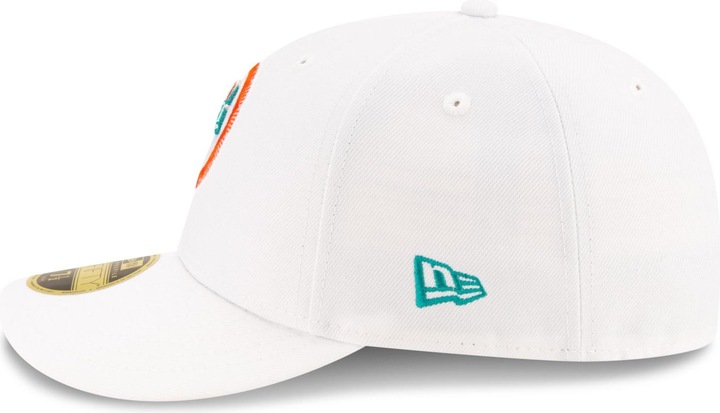 Image du produit New Era 59Fifty Low Profile Cap - RETRO Miami Dolphins blanc (7)