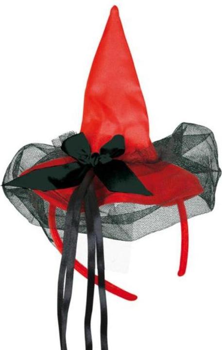 Actual product image Fries Hairband witch hat