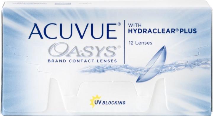 Actual product image Acuvue Oasys (12 Piece, Weekly lens, Spherical)