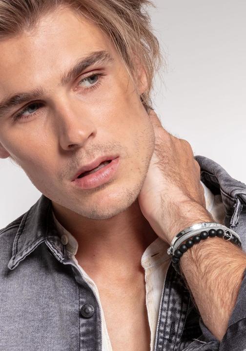 Immagine prodotto Thomas Sabo Bracciale croce nera (19.50 cm, Sterling silver)