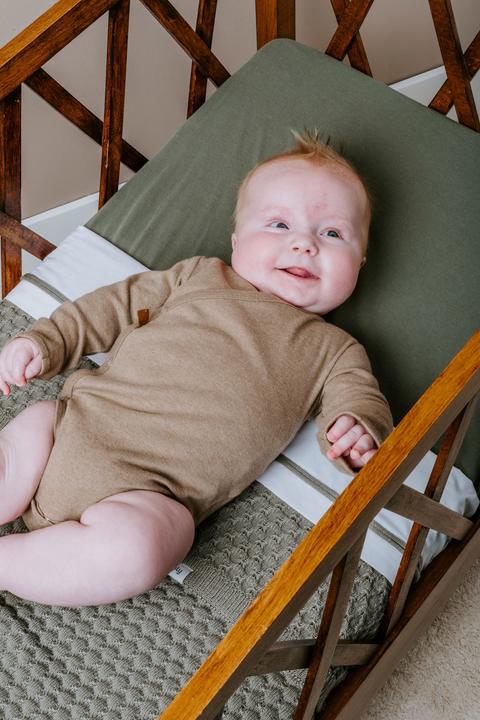 Actual product image Baby's only Baby bodysuit long sleeves melange jeans - 50 (50)