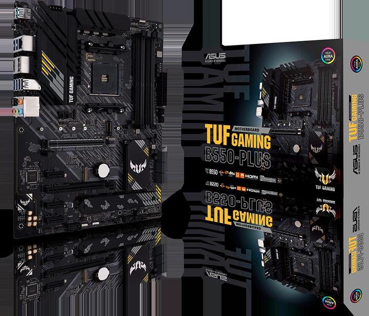 Image du produit ASUS TUF GAMING B550-PLUS (AM4, AMD B550, ATX)