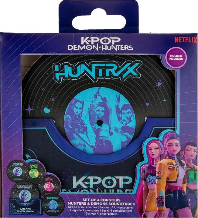 Produktbild Cinereplicas Set de 4 sous-verre - Album chasseurs et démons - (4x, Glasuntersetzer)