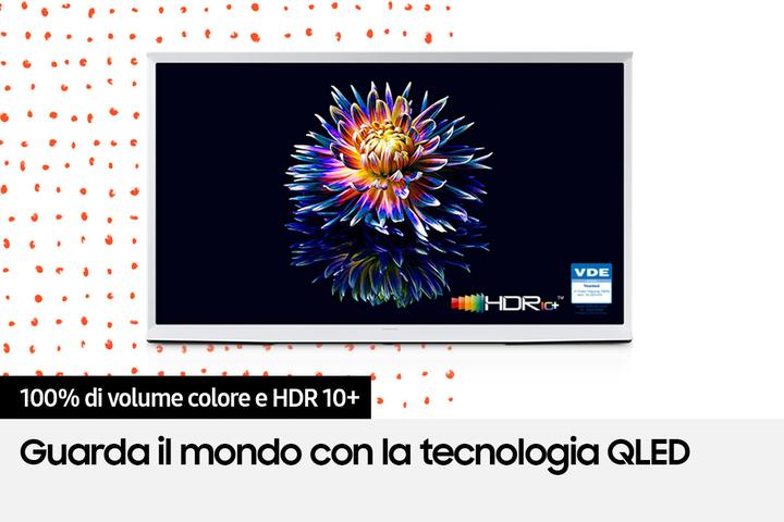 Actual product image Samsung The Serif QE55LS01BAU 55 4K Ultra HD SmartTVG (55", LS01B, QLED, 4K, 2022)
