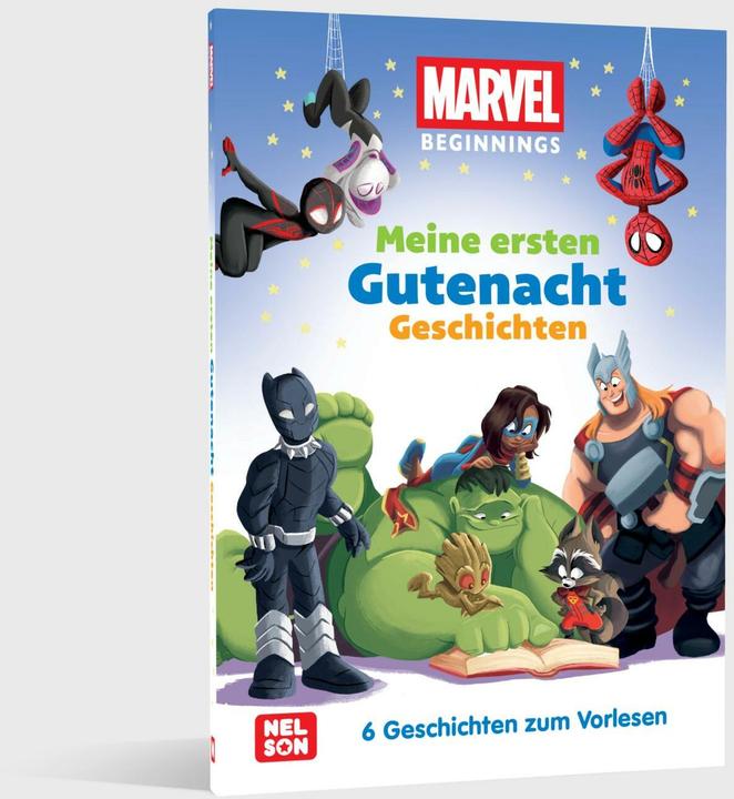 Produktbild MARVEL Beginnings: Meine ersten Gutenacht-Geschichten (Deutsch, 2025)