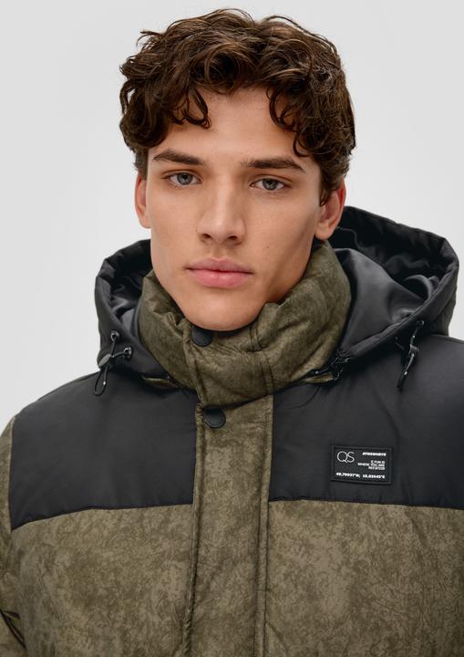 Immagine prodotto s.Oliver Outdoor-Mantel Steppjacke in Colour Blocking-Optik