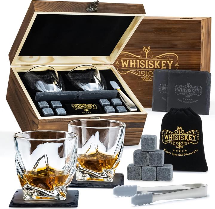 Produktbild Whisiskey Whisky Gläser Set (3.10 dl, 1 x, Whiskygläser)