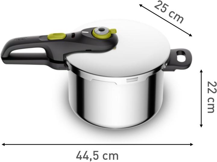 Image du produit Tefal Secure 5 Neo inkl. Dampfkorb (Cuiseur à vapeur, Acier inoxydable, 22 x 23 cm)