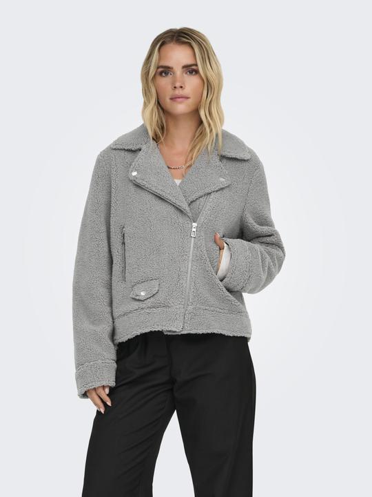 Actual product image Only in fur look ONLRIO TEDDY BIKER (S)