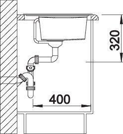Produktbild Blanco Zenar XL 6 S (Spülbecken Zubehör, 100 cm, 51 cm)