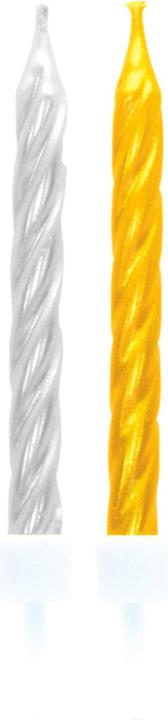 Actual product image Neutral Spiral candles (10 pcs.)