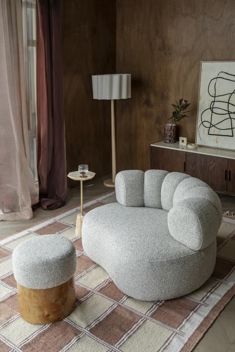 Produktbild Dutchbone Lounge Chair Duvane Beige
