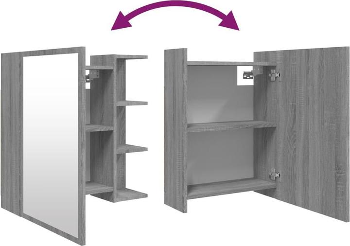 Produktbild vidaXL Spiegelschrank (62.50 x 20.50 x 64 cm)