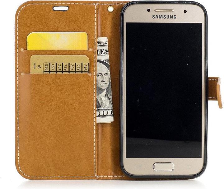 Produktbild König Design Hülle Handy Schutz für Samsung Galaxy A3 (2017) Case Cover Tasche Wallet Etui (Samsung Galaxy A3 (2017))