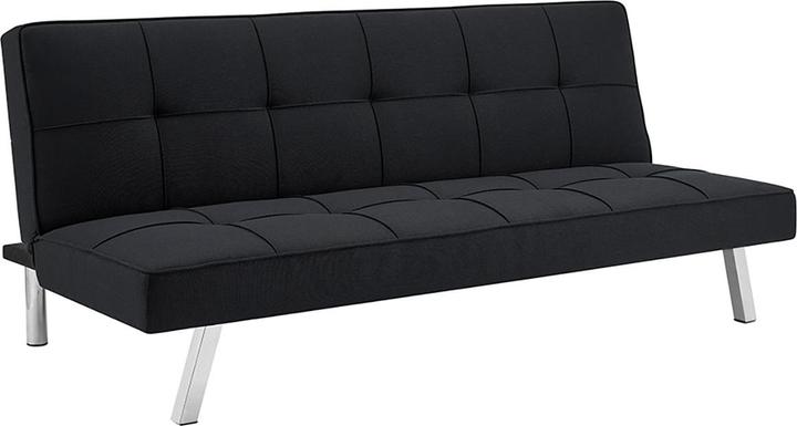 HTI-Living Klappsofa Schwarz Milena