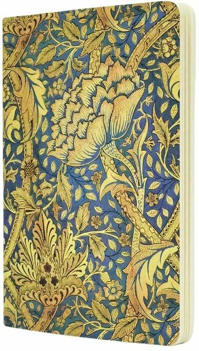 Actual product image Paperblanks Morris Windstoss A5 notebook, blank, multicoloured (A5, Plain, Hardcover)