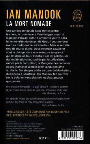 Image du produit La mort nomade (Français, Manook Ian, 2017)
