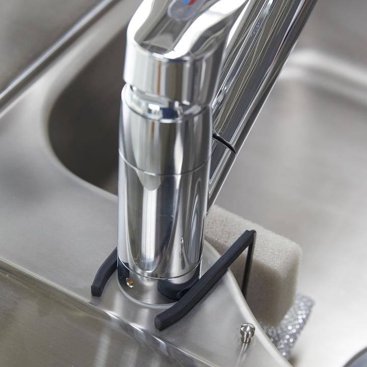 Actual product image Yamazaki 2-fold hanging sponge holder TOWER