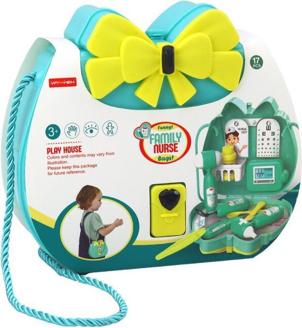 Produktbild Lean Toys Türkises medizinisches Set in einer Tasche