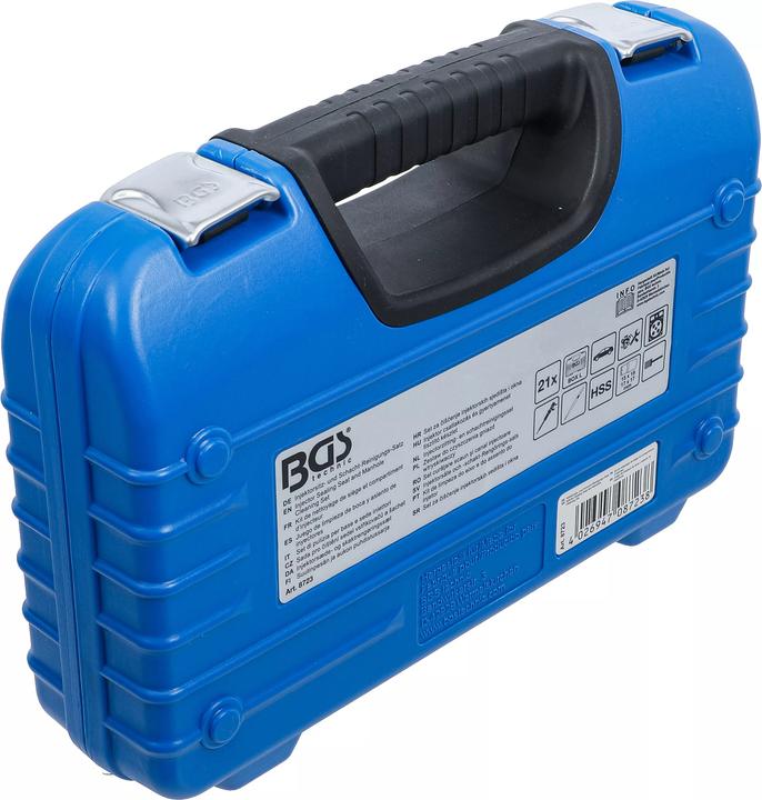 Image du produit BGS Kit de nettoyage de siège d'injecteur et de puits (8723)