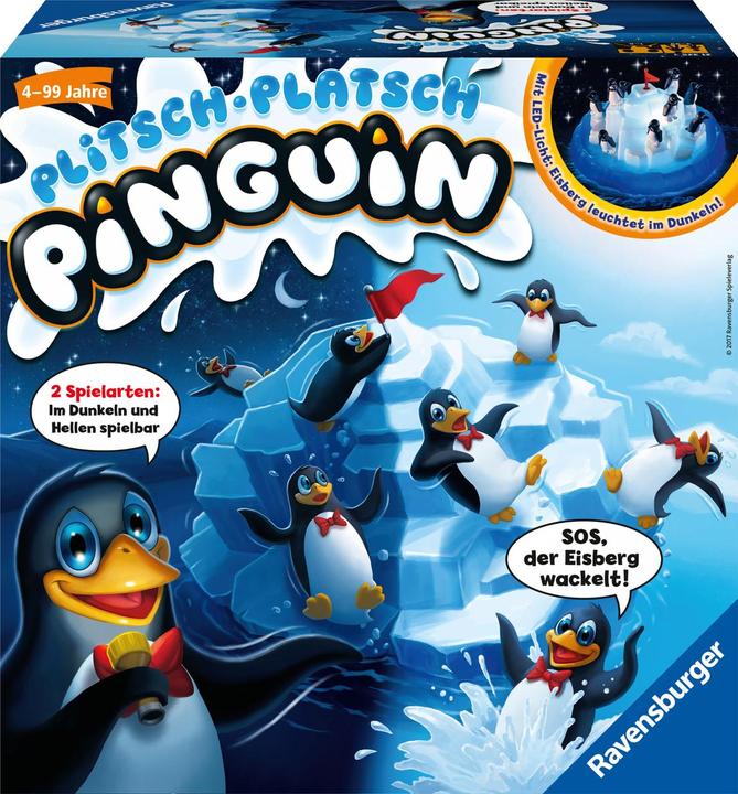 Actual product image Ravensburger Plitsch-Platsch Penguin (German)
