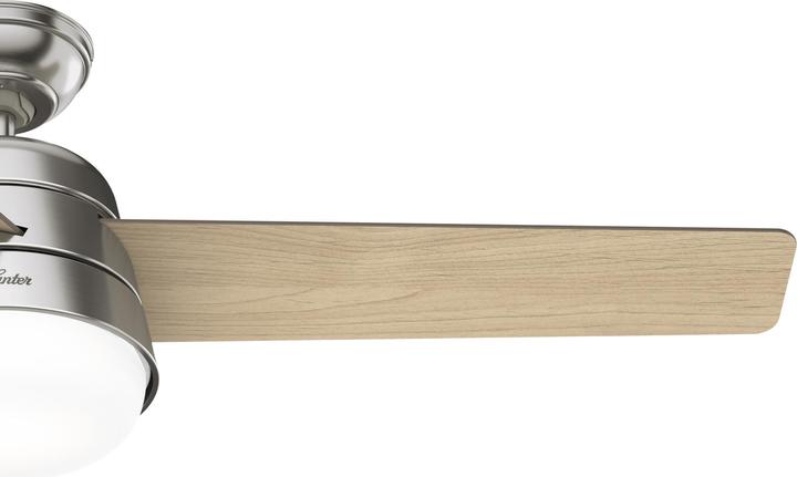 Produktbild Hunter Fans Deckenventilator Finley L Nickel mit Licht & Fernbedienung (43 dB)