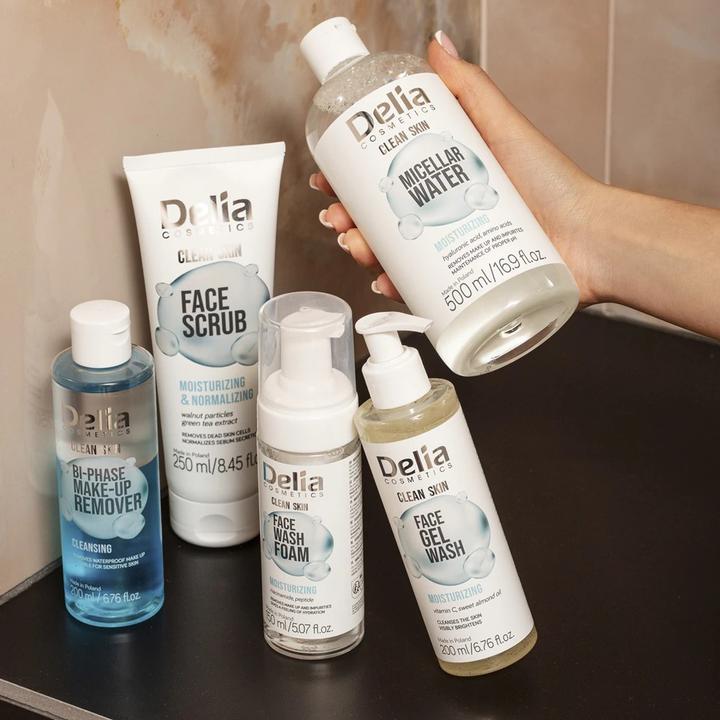 Actual product image Delia Cosmetics Clean Skin - Hydrating Facial Gommage (Facial cleansing wipes)