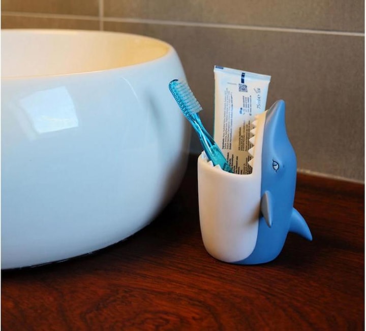 Actual product image TOP Toothbrush mug (11 x 10 x 14 cm)