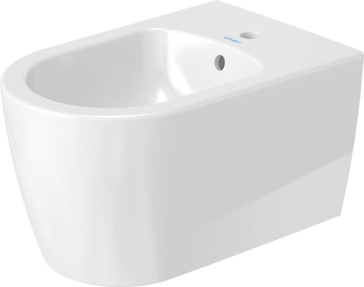 Produktbild Duravit Wand-Bidet ME by Starck m ÜL m HLB 370x570mm 1 Hahnloch weiss