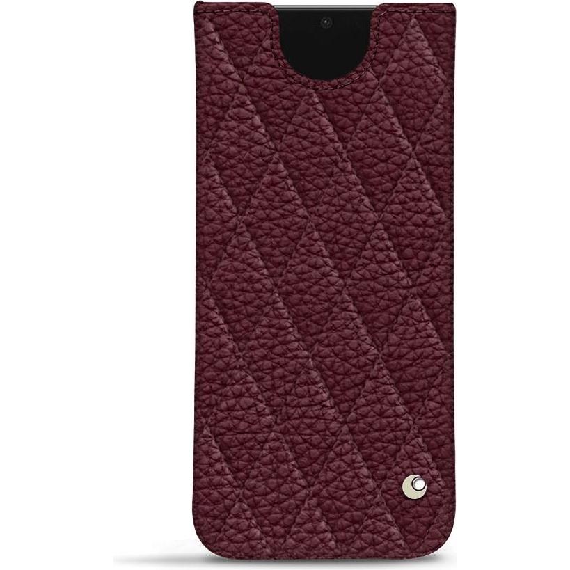 Noreve Lederschutzhülle (Samsung Galaxy S22 Ultra), Smartphone Hülle, Violett