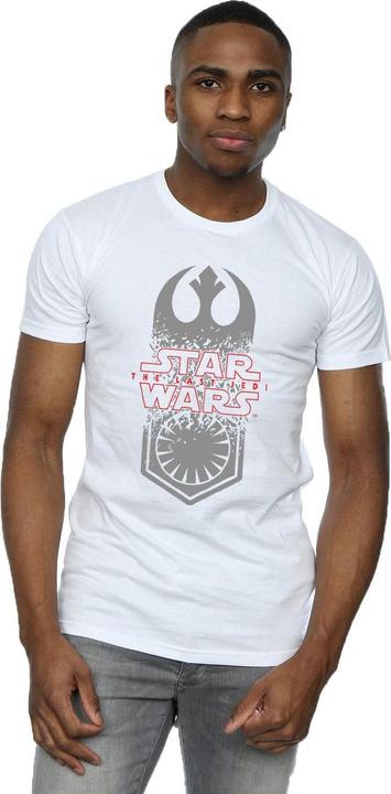 Actual product image Star Wars Mens The Last Jedi Symbol Crash T-Shirt (XL)