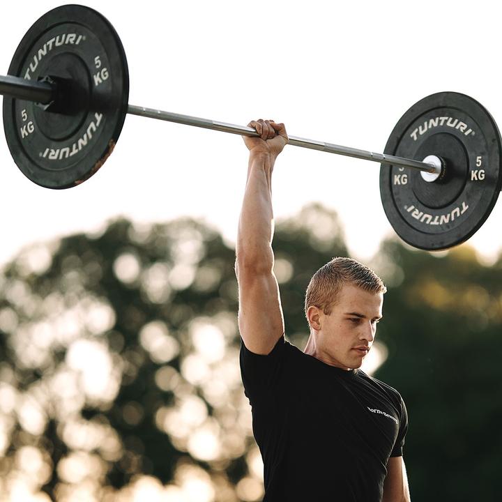 Image du produit Tunturi Bumper Plate Hantelscheiben 50 mm 15 kg (1 x 15 kg)