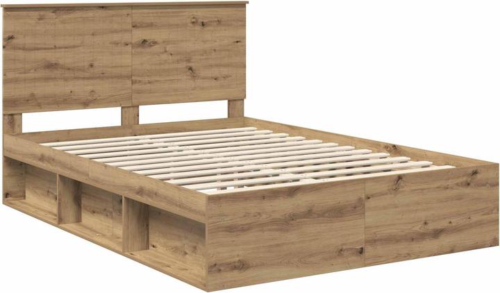 Image du produit vidaXL Moderner Bettrahmen (140 x 190 cm)